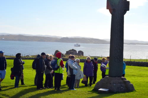 Starting the pilgrimage on Iona